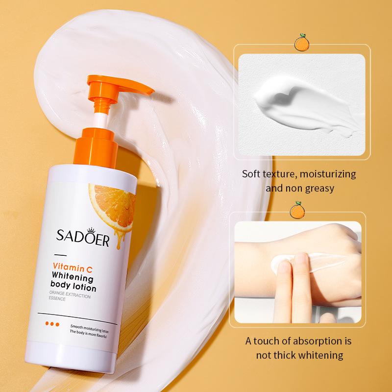 SADOER vitamin C Whitening body Lotion 250ml (Original Import)