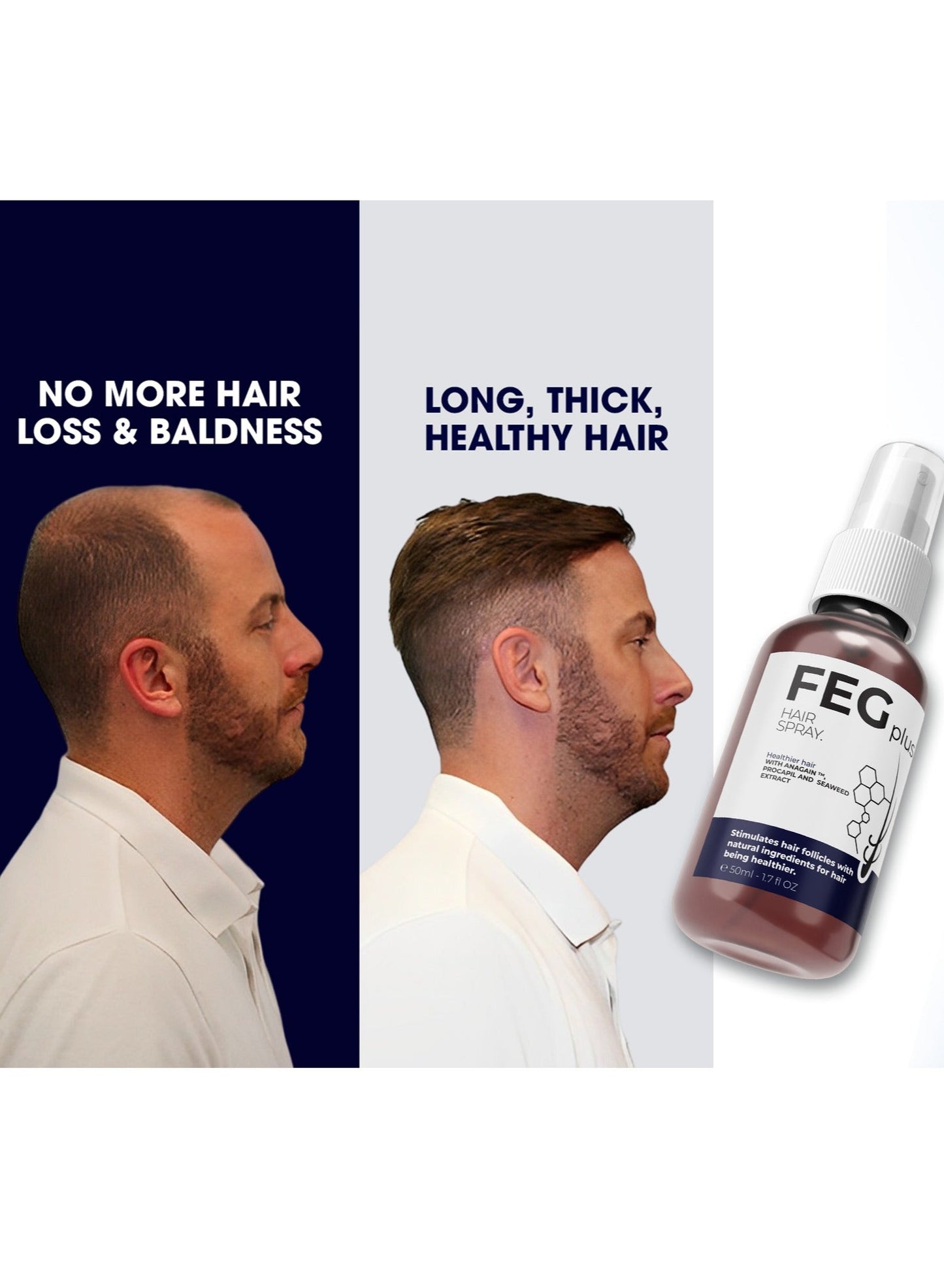 FEGPLUS Hair Growth Serum 50ml