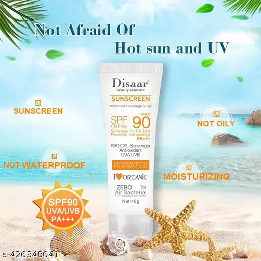 Disaar Sunscreen Lotion SPF 90