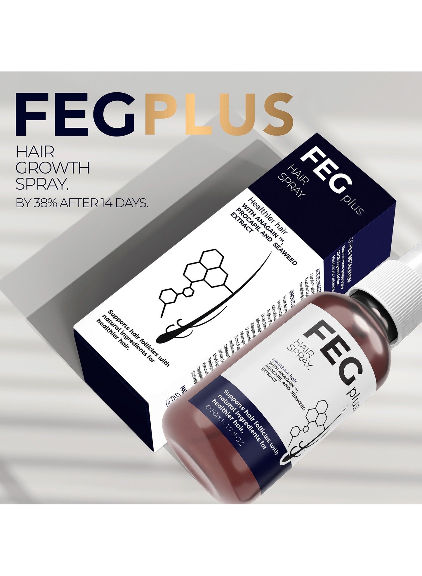 FEGPLUS Hair Growth Serum 50ml