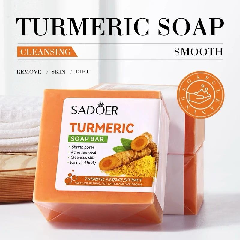 Turmeric Kojic Acid Soap Whitening & Brightening ( BUY 1 GET 1 FREE )
