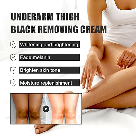 Armpit Thigh Darkening Cream Snow Bleach Cream - Whitening for Private Parts, Underarms & Dark Spot Removal - Gentle Skin Lightening