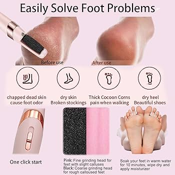 New Finishing Touch Flawless Pedi Rechargeable Tool