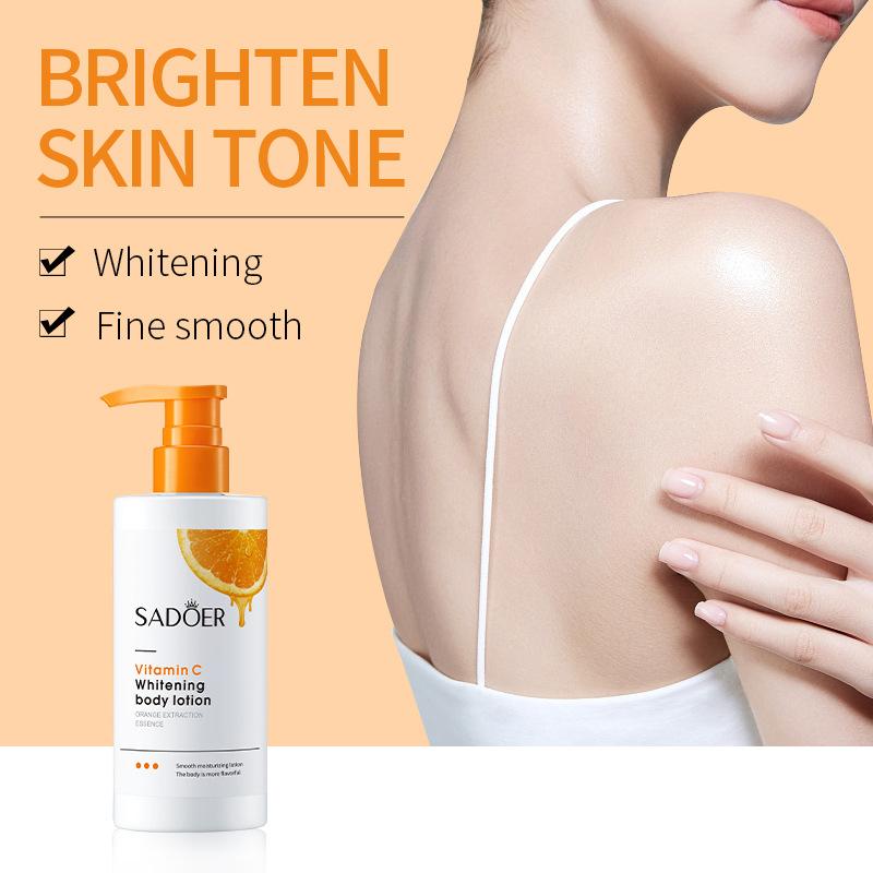 SADOER vitamin C Whitening body Lotion 250ml (Original Import)
