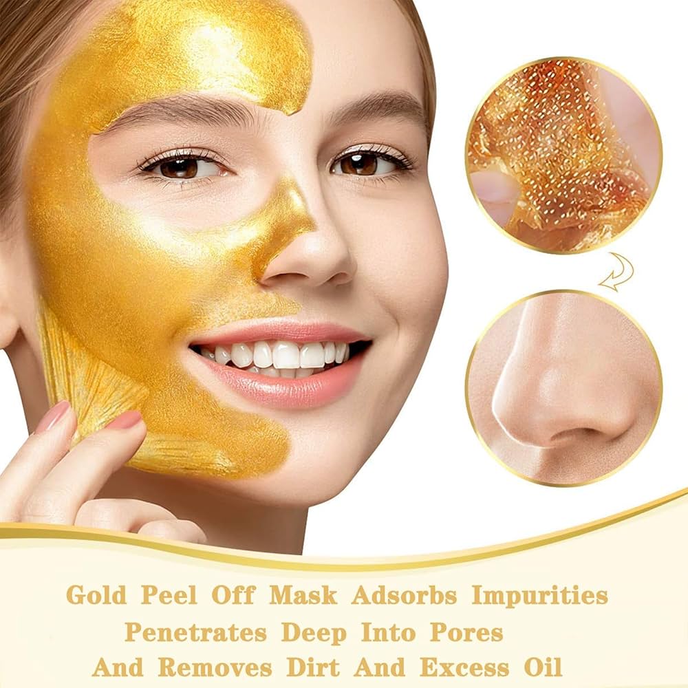 (Buy 1 Get 1 Free) Golden Collagen peel off mask