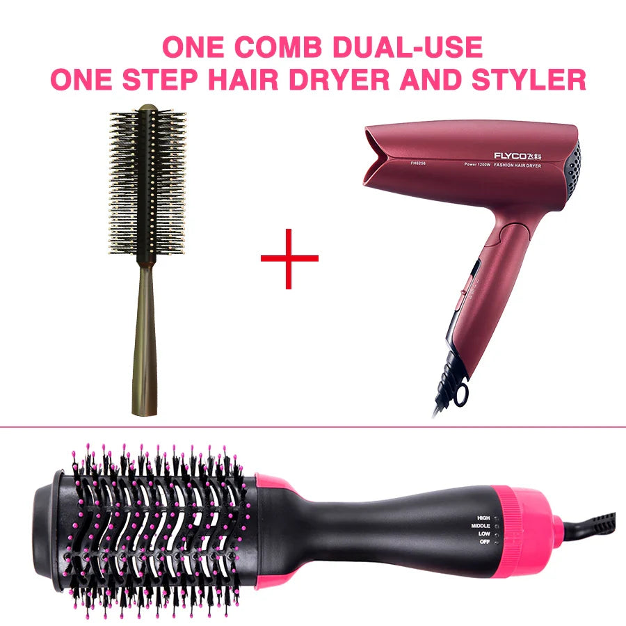 3 in 1 Hot Hair Dryer Brush (Original Import)
