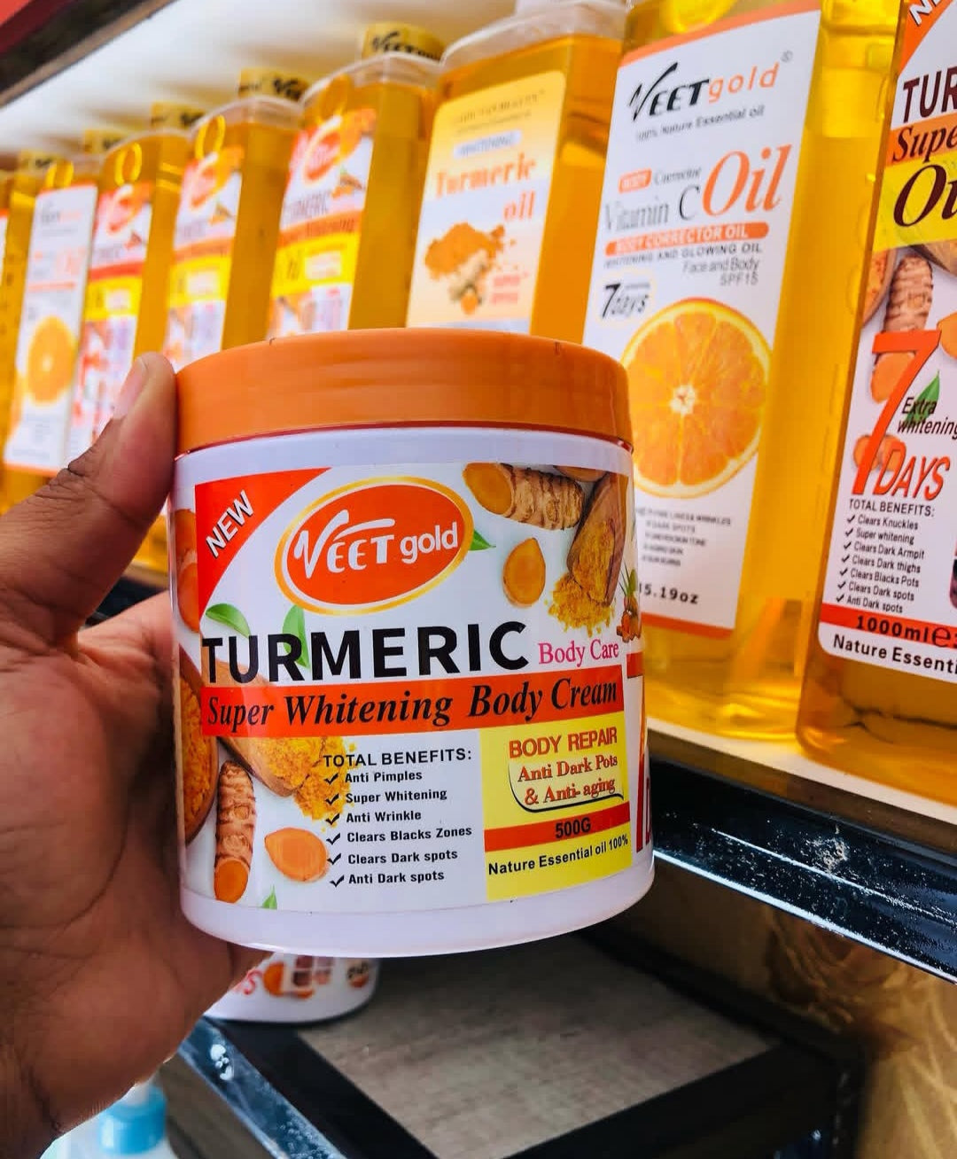 Veet Gold Turmeric Body Cream