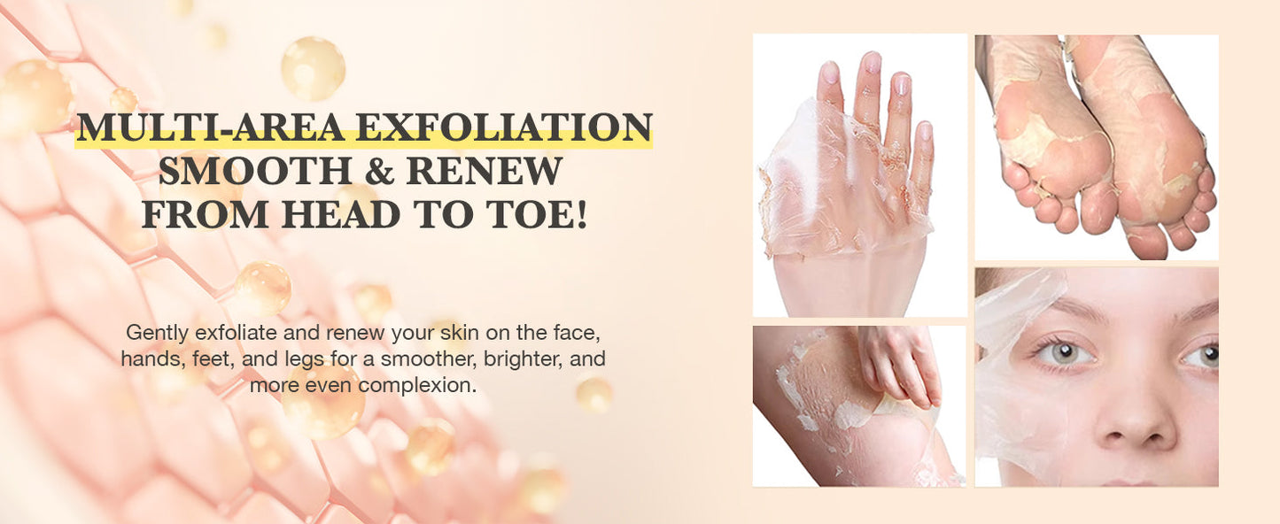 Peeling Oil for Facial & Body Exfolianting - Dead Skin Remover with Gentle Formula for All Skin Type