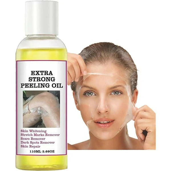 Peeling Oil for Facial & Body Exfolianting - Dead Skin Remover with Gentle Formula for All Skin Type