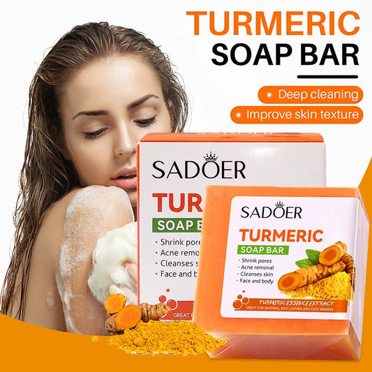 Turmeric Kojic Acid Soap Whitening & Brightening ( BUY 1 GET 1 FREE )
